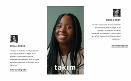 Başarılı Ekip Için Kullanıma Hazır Site Tasarımı