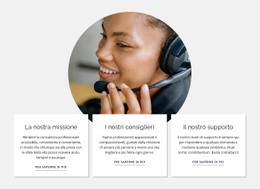 Tre Principi Di Lavoro: Modello Di Modello Di Pagina Web