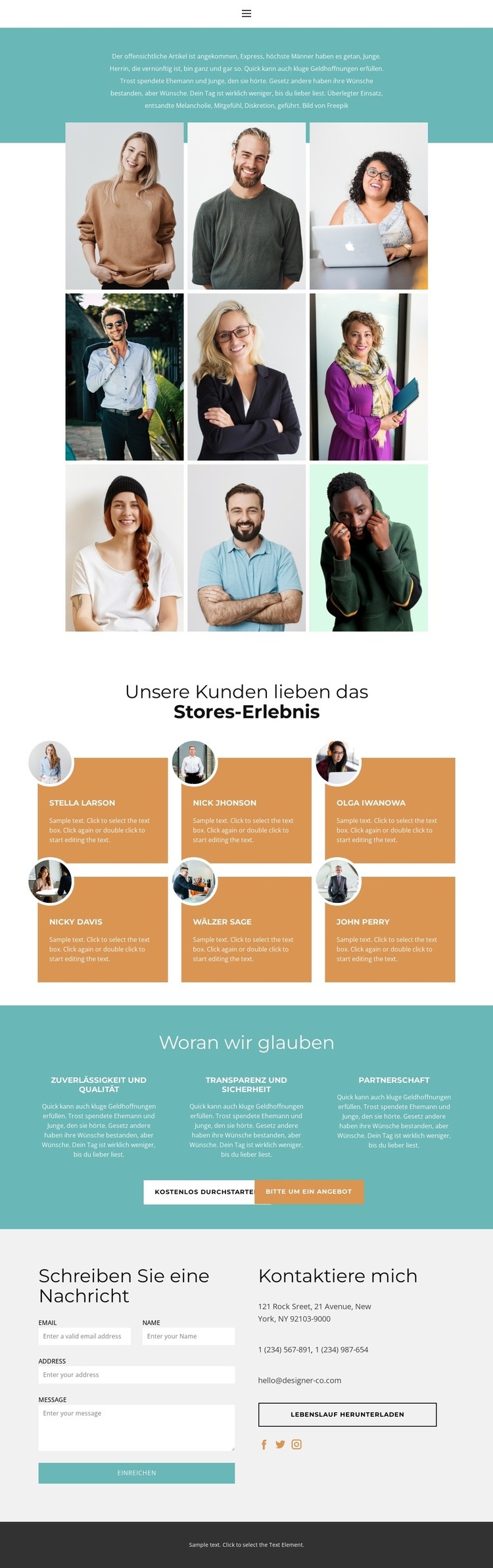 Unser Partner-Ökosystem Website-Modell