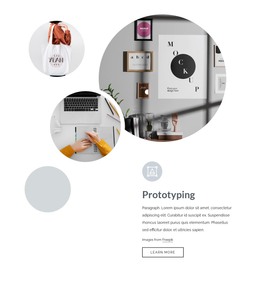 Prototyping - HTML Page Template