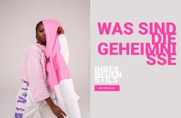 Heller Akzent - Benutzerfreundliche Zielseite