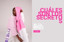 Acento Brillante: Maqueta De Sitio Web Sencilla