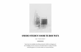 Wolkenkrabberconstructie - Responsief Websiteontwerp