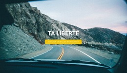 Superbe Conception De Site Web Pour Allons À Ta Liberté