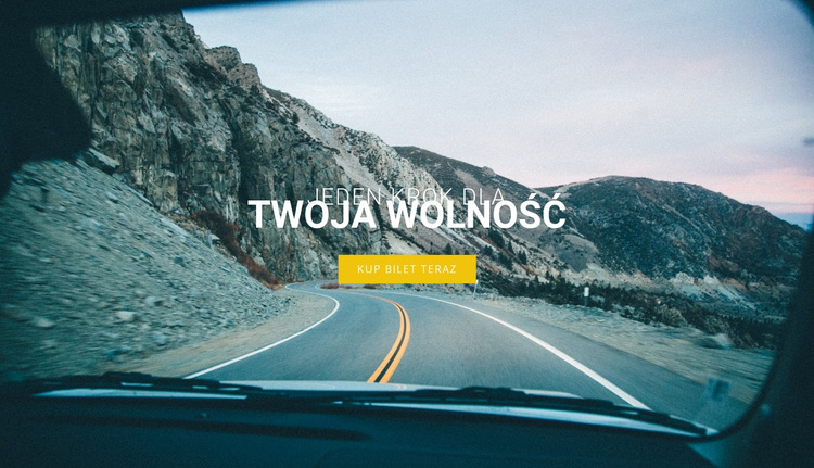 Chodźmy do twojej wolności Motyw WordPress