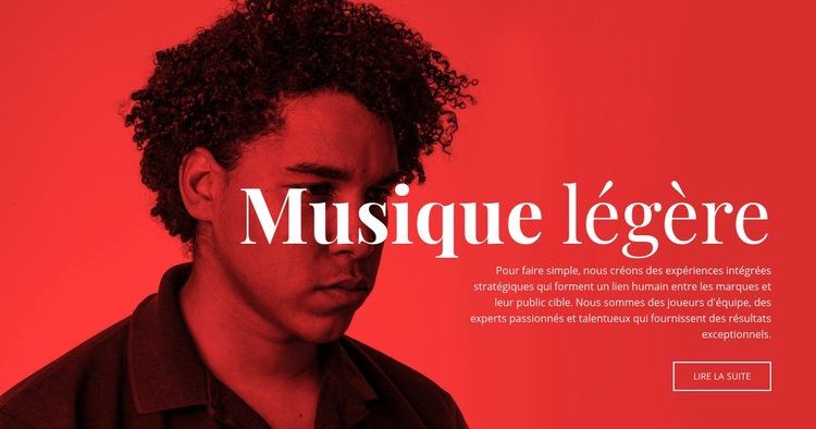 Centre de musique Créateur de site Web HTML