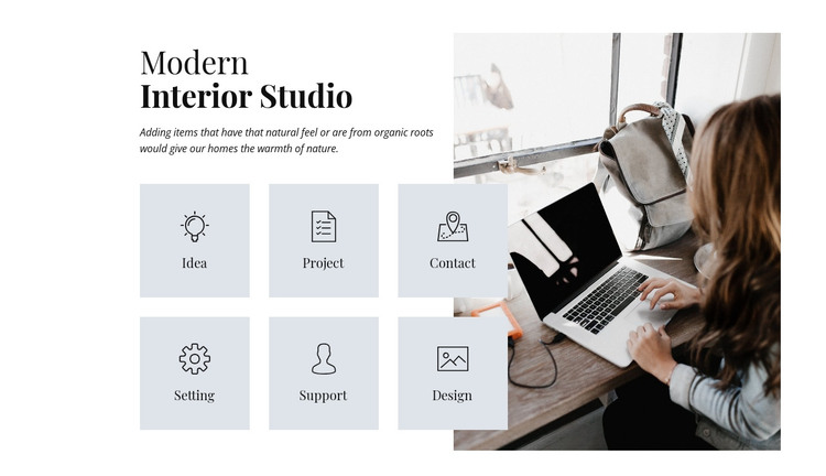 Renovations and remodeling HTML Template