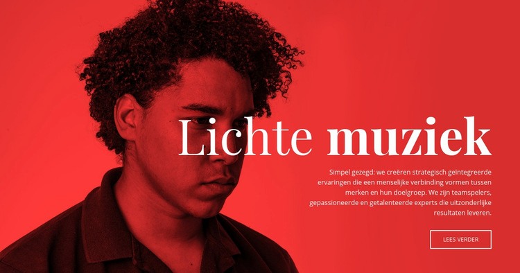 Muziekcentrum WordPress-thema