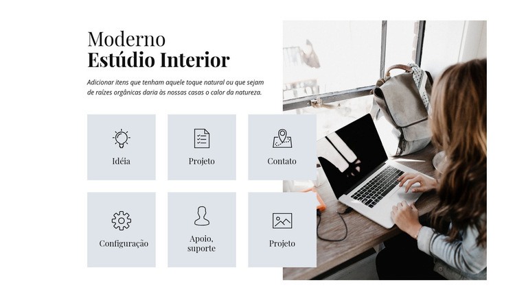 Reformas e remodelações Design do site