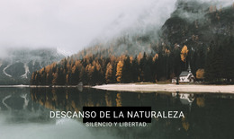 Balneario Del Lago: Plantilla De Página HTML