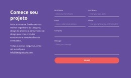 Comece Seu Projeto