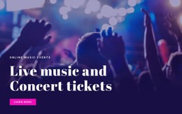 Live Mosic And Concert Tickets