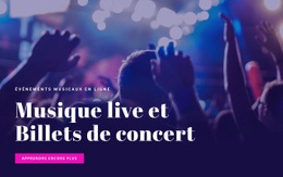 Billets De Concert Et Mosaïque En Direct