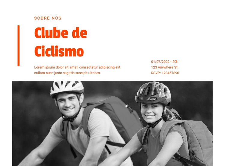  Cursos de habilidades para ciclistas Tema WordPress