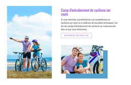 Club D'Entraînement Cycliste Sur Route - Online HTML Page Builder