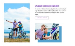 Országúti Kerékpáros Edzőklub – Modern Websablon