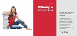 Biblioteka Edukacyjna Online - Bezpłatny Projekt Strony Internetowej