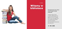 Układ CSS Dla Biblioteka Edukacyjna Online
