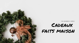 Cadeaux Et Cadeaux Faits Maison - Conception Créative De Sites Polyvalents