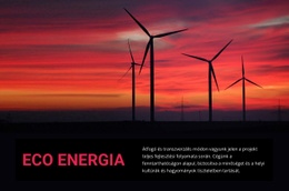 Eco Szélenergia – WordPress Téma Funkció