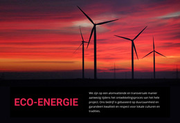 Eco Windenergie - Gratis Joomla-Sjabloon