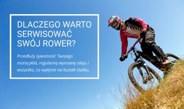 Szablon Witryny Serwis Rowerowy