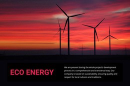 Eco Wind Energy Wordpress Themes