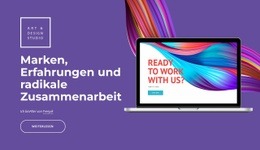 Wir Glauben, Dass Außergewöhnliche Produkte Ganzheitlich Sind – Einfache Einseitenvorlage