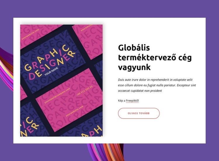 Kis és nagy szervezetekkel dolgozunk együtt Weboldal sablon