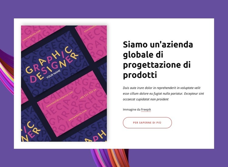 Lavoriamo con organizzazioni grandi e piccole Modelli di Website Builder