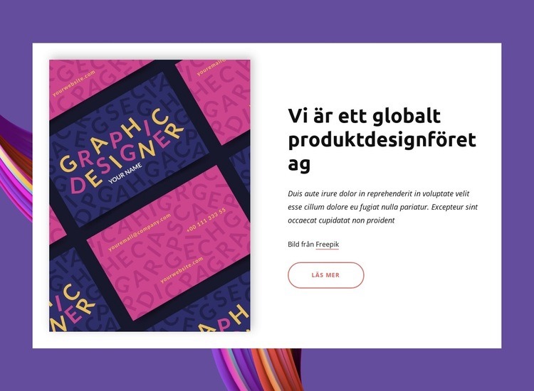 Vi arbetar med stora och små organisationer WordPress -tema