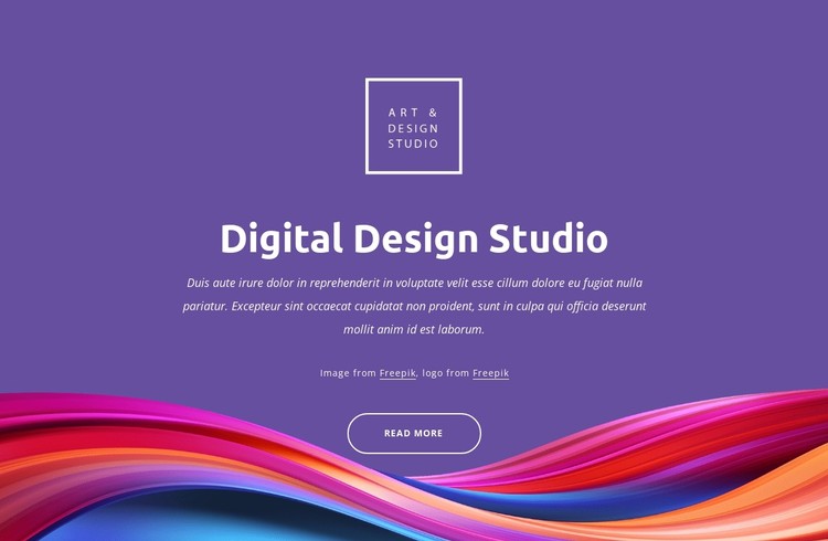 Design innovation and strategy CSS Template