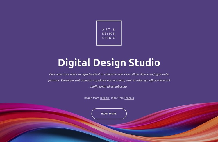 Design innovation and strategy Html Website Builder