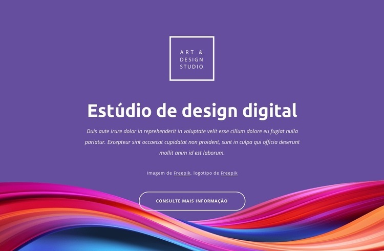 Inovação e estratégia de design Design do site