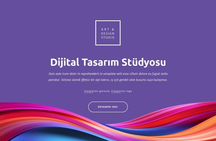 Tasarım inovasyonu ve stratejisi HTML5 Şablonu