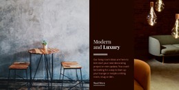 Customize Your Living Space HTML CSS Website Template