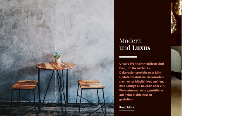 Passen Sie Ihren Wohnraum an WordPress-Theme