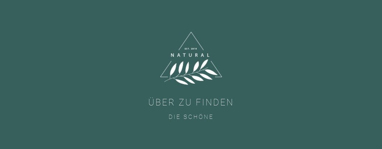 Logo mit Text Website design