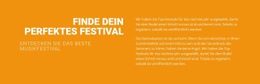 Benutzerdefinierte Schriftarten, Farben Und Grafiken Für Finde Dein Perfektes Festival