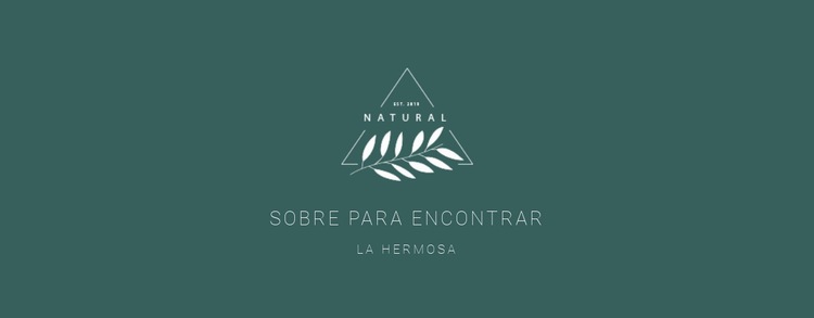 Logotipo con texto Página de destino