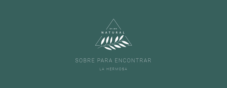 Logotipo con texto Plantilla HTML