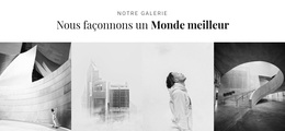 Nous Façonnons Un Monde Meilleur - Thème WordPress Polyvalent Créatif