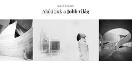 Egy Jobb Világot Alakítunk Sablon