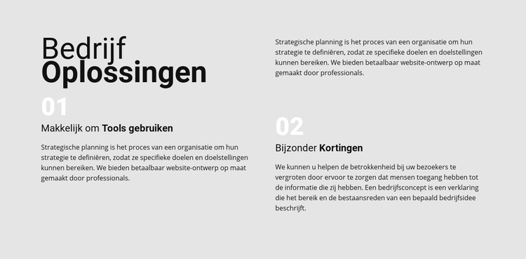 Werk winstgevend bij ons Html Website Builder