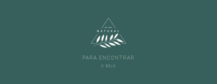 Logotipo com texto Modelo de site