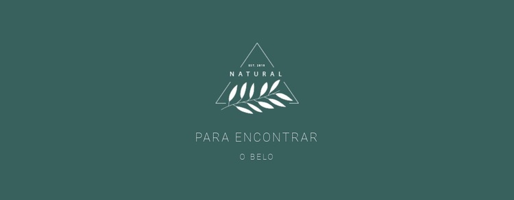 Logotipo com texto Modelo de uma página