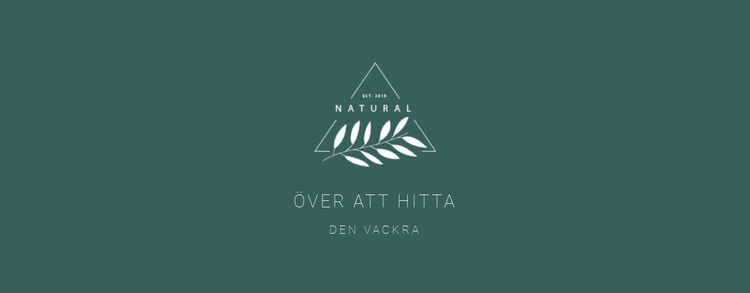 Logotyp med text Hemsidedesign