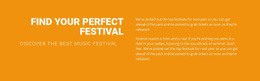 Find Your Perfect Festival