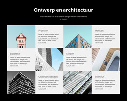 Ontwerp- En Architectuurstudio - Sitesjabloon