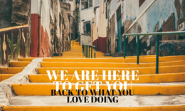 Exploring New Cities - Single Page Website Template